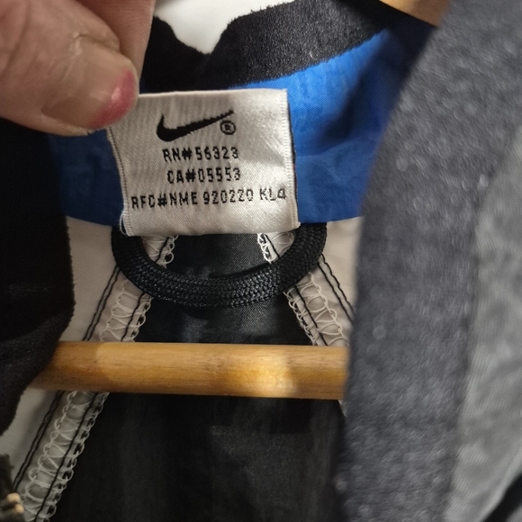 Vintage Nike 90s Colorblock Windbreaker Jacket Medium Y2K Streetwear Big Swoosh - Picture 5 of 13